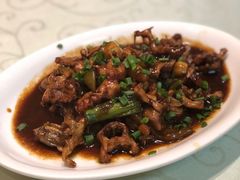 酱爆田鸡-何记面馆(龙泉山店)