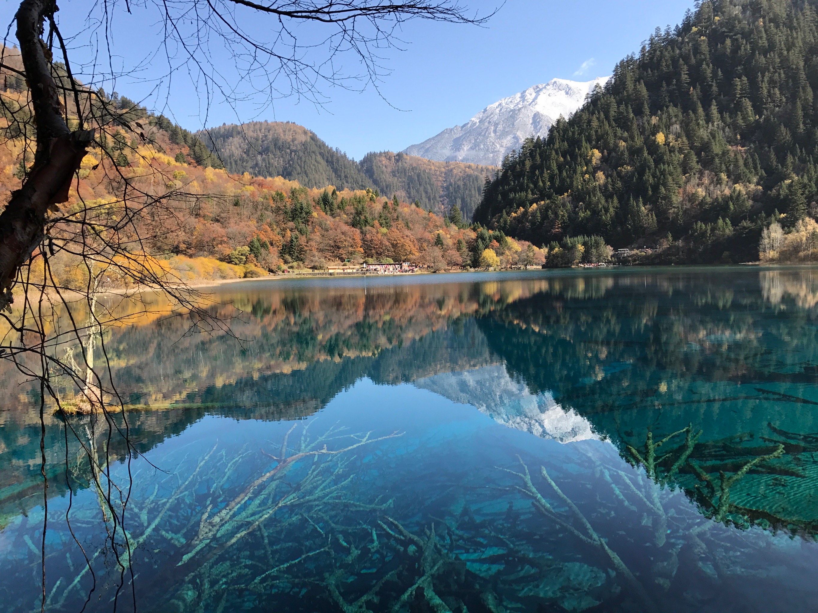 最美九寨沟风景区图片图片