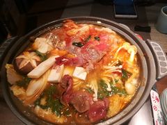 牛肉泡菜锅-山葵家·创意料理(EFC欧美广场店)