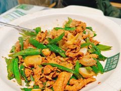 绿草地辣椒炒肉-绿草地·湘菜(7mall店)
