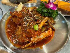 -明洞阿姨·韩式酱蟹烤肉·创意料理(三元桥店)