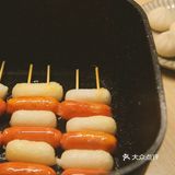 香肠年糕串     韩国吃播同款get！