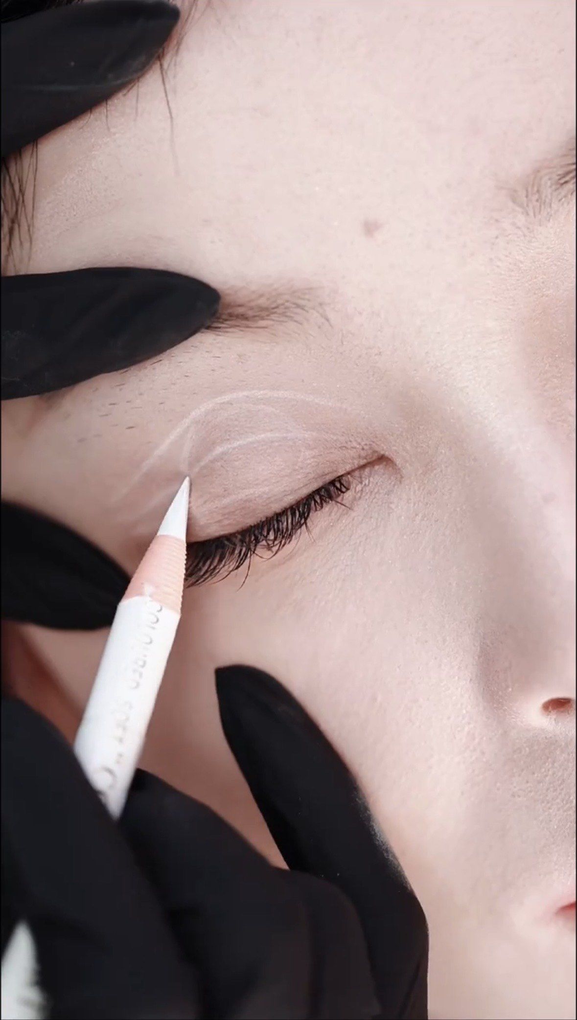 纹眼影 半永久眼影 粉嫩桃花