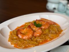 渤海湾对虾炖白菜-喜鼎海胆水饺(东港店)