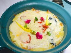 德国香肠焗土豆泥-蜜桃花开·中西融合菜E&W(南长街店)