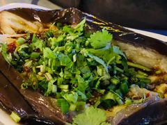 秘制烤大茄-老安火盆烤肉(金寨路店)