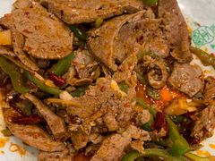 青椒羊肝-清真·益鑫羊肉手抓馆(花园北街店)