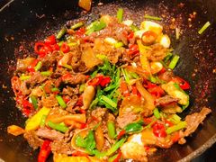 小炒黄牛肉-小隐人家(乐松店)