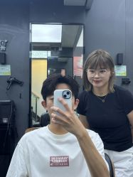 -藤野造型专业烫染接发