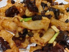 京葱秋耳烧蹄筋-李连贵酒家熏肉大饼(昆明街店)