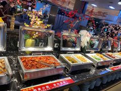自助取餐区-釜御山海鲜烤肉火锅自助(新城市中心店)