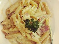 意式自汁培根通心粉-摩根扒房(桐梓林店)