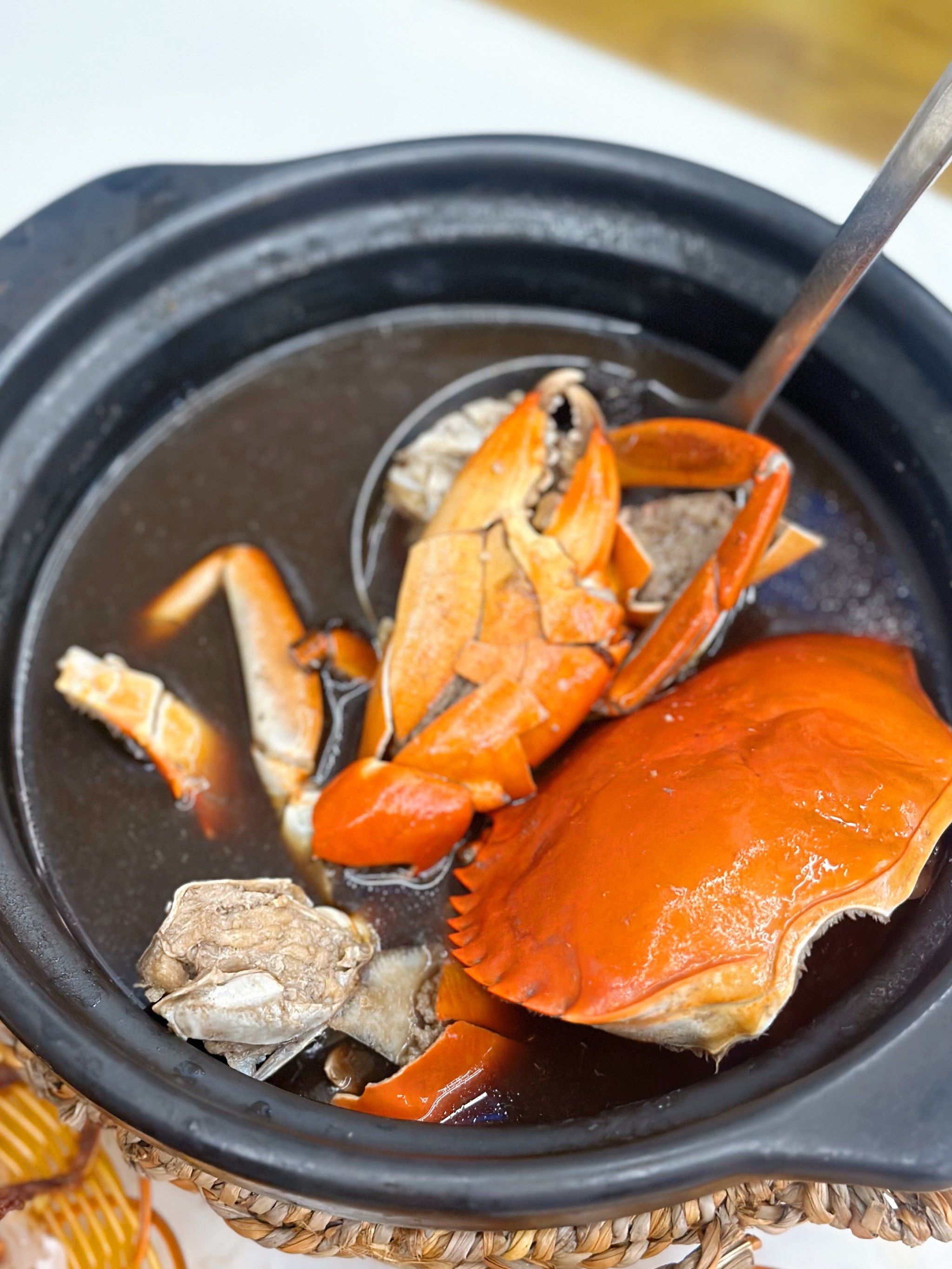 八卦岭这家蟹汤真是好鲜美呀‼️