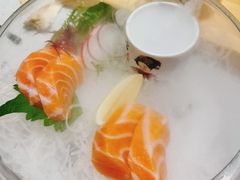 厚切深海三文鱼刺身-万岁寿司(芳村店)
