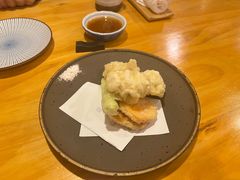 鳕鱼白子天妇罗-鮨清日本料理