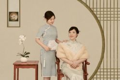 -时光纪亲子全家福照相馆(静安店母女写真父母纪念照)