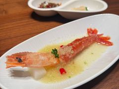 椴树雪蜜腌大虾-喜鼎海胆水饺(东港店)