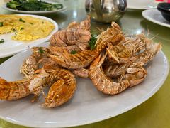 椒鹽瀨尿蝦-秋姐美食店(旅游大道店)