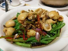 芥辣豆角墨鱼仔-惠爱餐厅