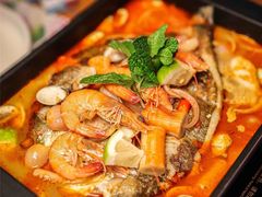 冬阴功海鲈鱼-烟火鱼乡(京华城店)