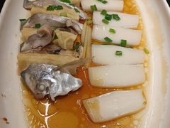 鲳鱼面结拼年糕-大灶头·新昌菜(中国茶市店)