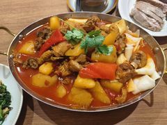 大盘鸡自带皮带面-贯贯吉·清真餐厅(浙江中路店)