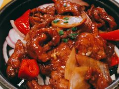 铁板黑椒牛肉-醉得意·家常菜(杨家湾店)