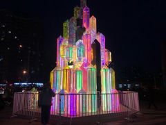 门口水晶灯-北京清河万象汇