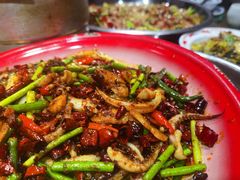 双椒鱿鱼须-灶东家民间菜(回兴店)