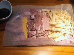 牛肉-丁记盐蘸牛肉·新杭菜(河东路店)