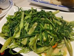 椒丝腐乳炒通菜-百年恒益烧腊海鲜酒家·非遗传承(广州黄埔店)