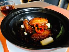 沙姜焗翅中-稍可轩博物馆餐厅