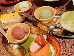 龙井提拉米苏配绿茶冰淇淋-湖滨28中餐厅·西湖宴·杭州君悦酒店