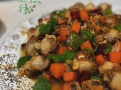 葱爆威海扇贝-威海渔村(静安旗舰店)