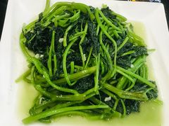 蒜蓉炒番薯叶-新榕记滨江壹號