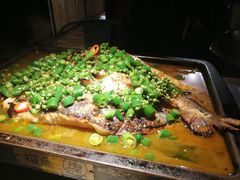 -探鱼·鲜青椒爽麻烤鱼(广州欣荣广场店)