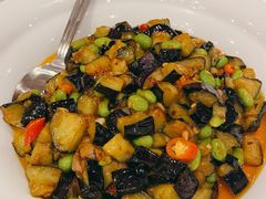 风味茄丁-大鸭梨烤鸭(石佛营店)