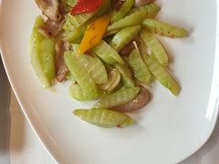 佛手瓜炒爽肉-味钱塘·钱塘渔鲜·地道江浙菜(宋城店)