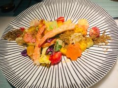 牛油果藜麦有机沙拉-蜜桃花开·中西融合菜E&W(南长街店)