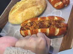 麻辣小龙虾热狗包-LELECHA乐乐茶(上海五角场万达广场店)