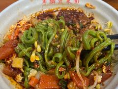 -手擀菠菜面(西康路店)