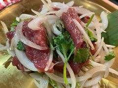 -明洞阿姨·韩式酱蟹烤肉·创意料理(三元桥店)