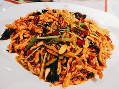 鱼香肉丝-添福来墨鱼饺子 · 海鲜东北菜(泡崖店)