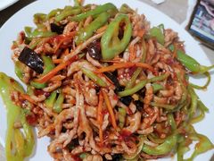 鱼香鸡丝-鑫来子菜馆