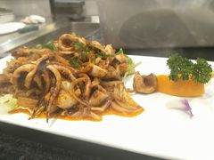 铁板鱿鱼-峙山海鲜馆·花苑店