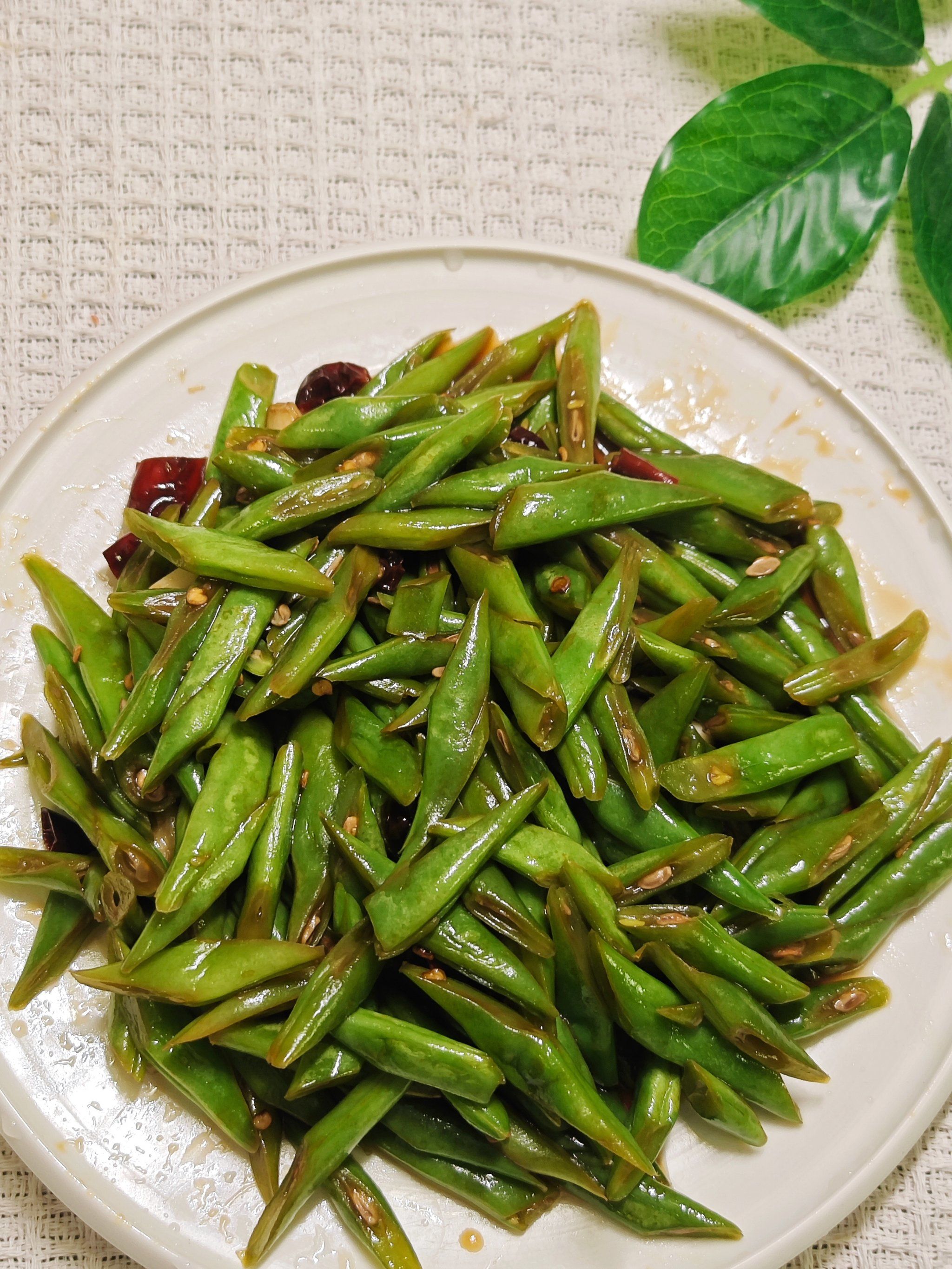简单易学【清炒四季豆】巨下饭