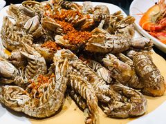 椒盐皮皮虾-海鲜e族(马王堆店)