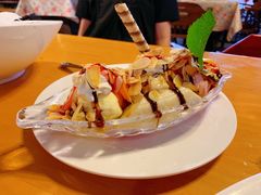 香蕉船配冰淇淋-巴伐利亚啤酒坊(意式风情街店)