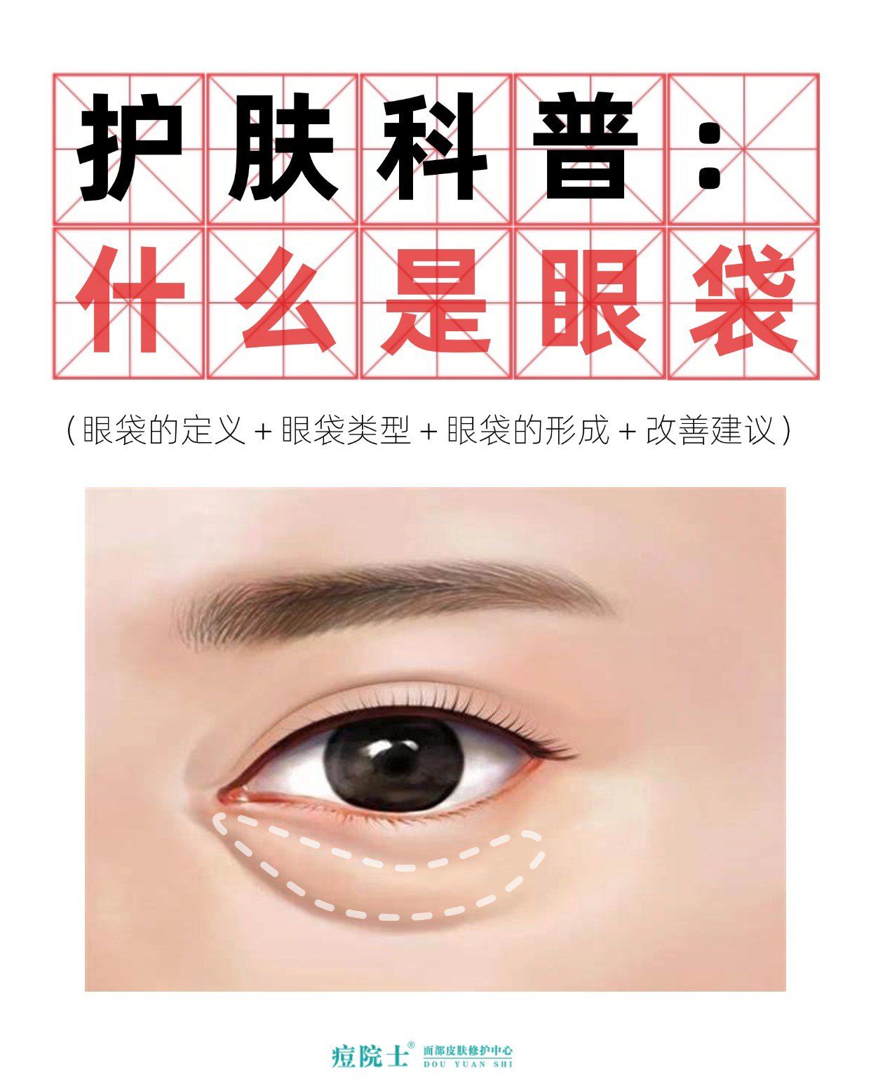正确认识眼袋!