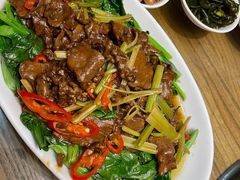 芥兰炒牛肉-潮中人·潮州菜(益乐路店)